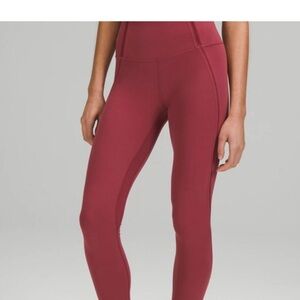 Lululemon Nulu Mesh Panels High-Rise 25” size 8